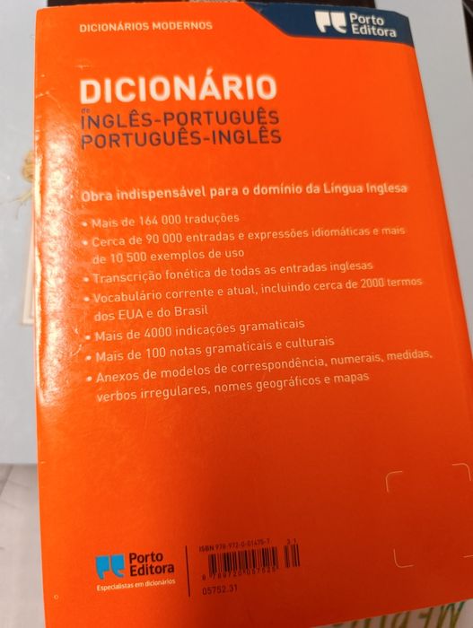Dicionário inglês -Portugues