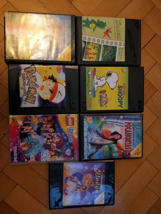 Sprzedam bajki na DVD