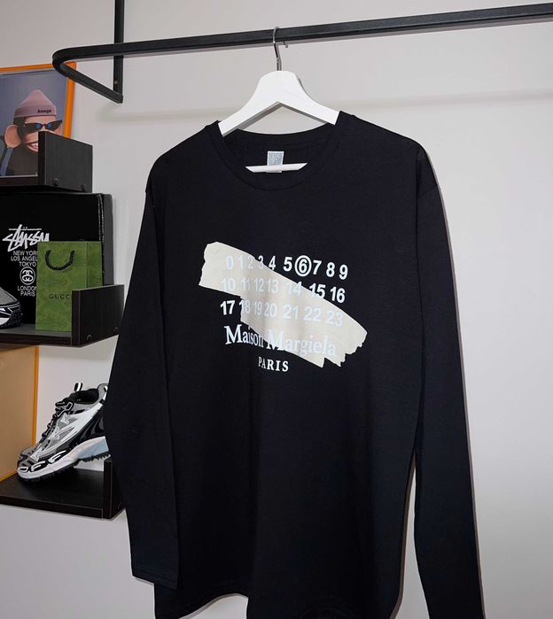 Лонгслів Maison Margiela (чорного кольору)