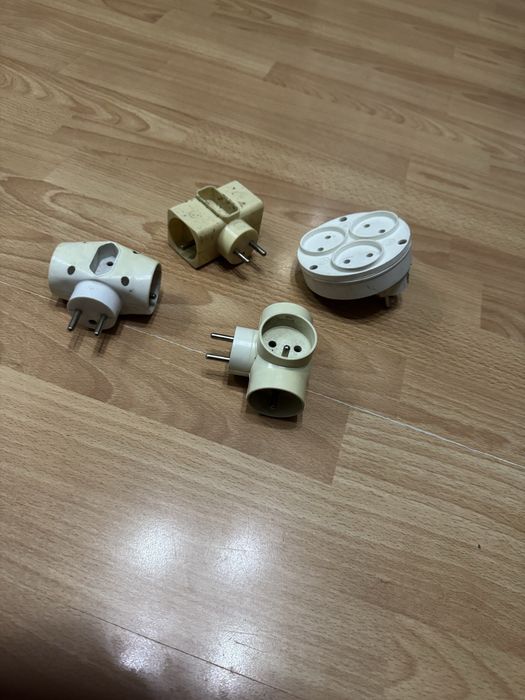 Gniazdo Elektryczne rozgałęźnik 3 gniazda rozgałęziacz