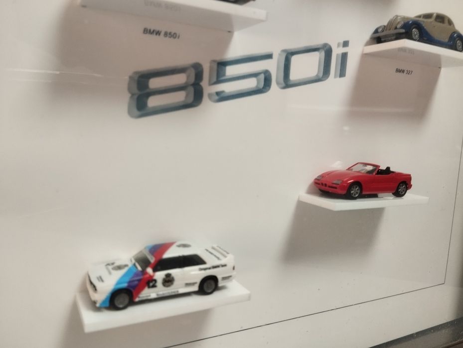 Quadro de miniaturas BMW