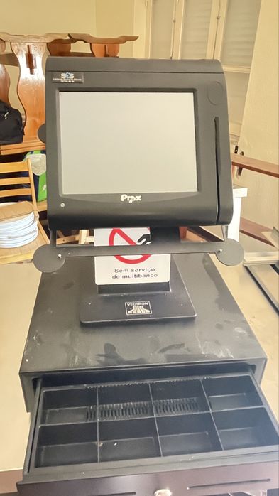 Caixa registadora / POS com monitor Prox