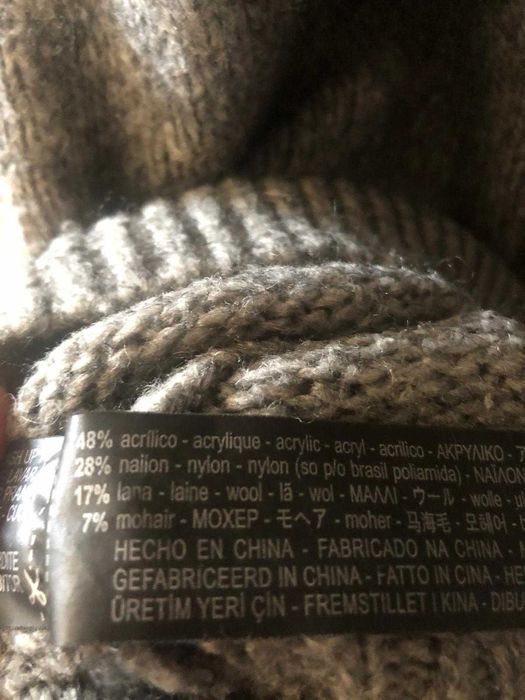 Vestido Lã Zara -