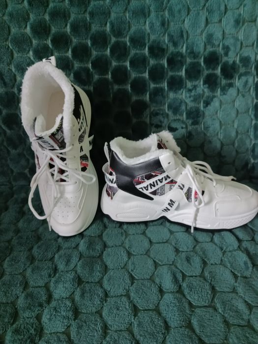 Buty Zimowe Męskie Sneakersy