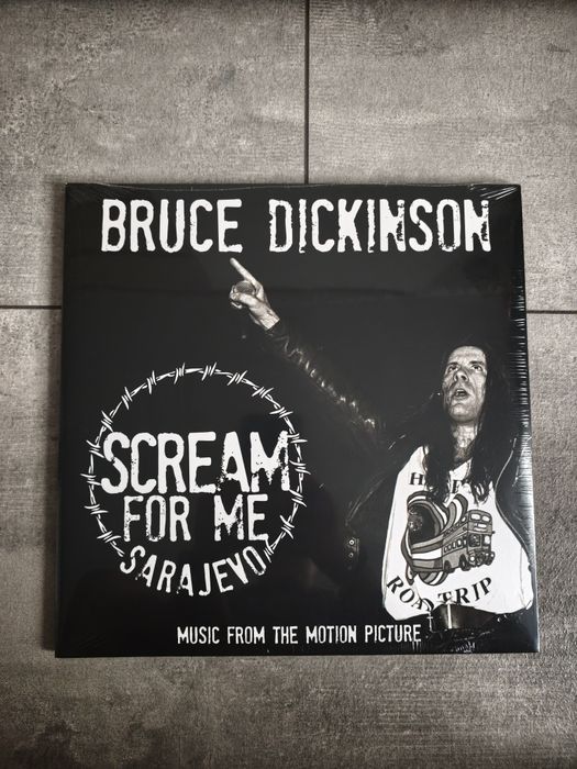 BRUCE DICKINSON Scream For Me Sarajevo winyl w folii
