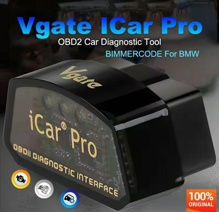 Автосканер Vgate iCar Pro Bluetooth 4.0, v2.3 версія  Android/iPhone