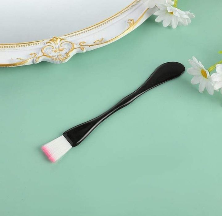 Dwustronny pędzel/pędzelek do masek, alg oraz peelingu.