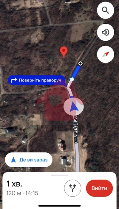 Продаж земельної ділянки в Підлипниках м. Ужгород