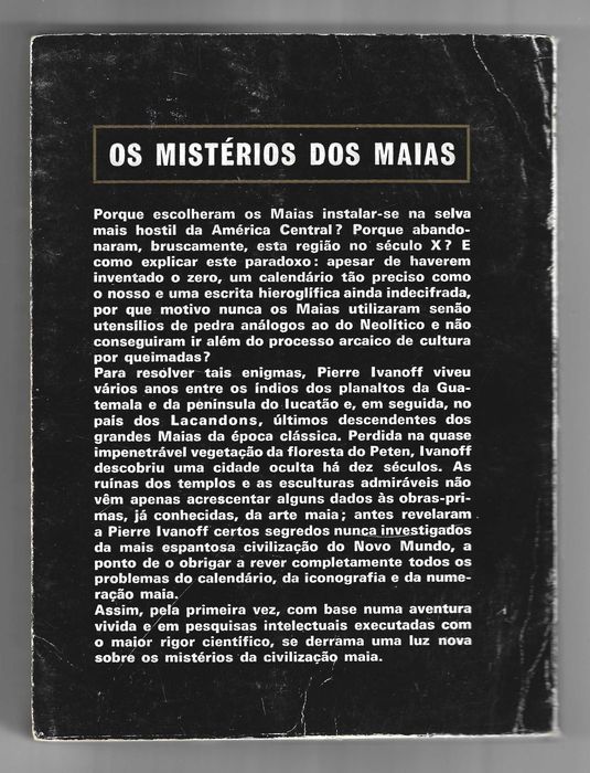 Descobertas na Terra dos Maias de Pierre Ivanoff
