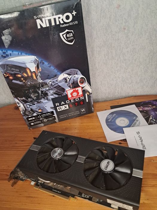 відеокарта sapphire rx 570 4gb