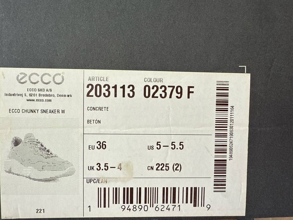 Buty damskie ecco chunky sneaker w