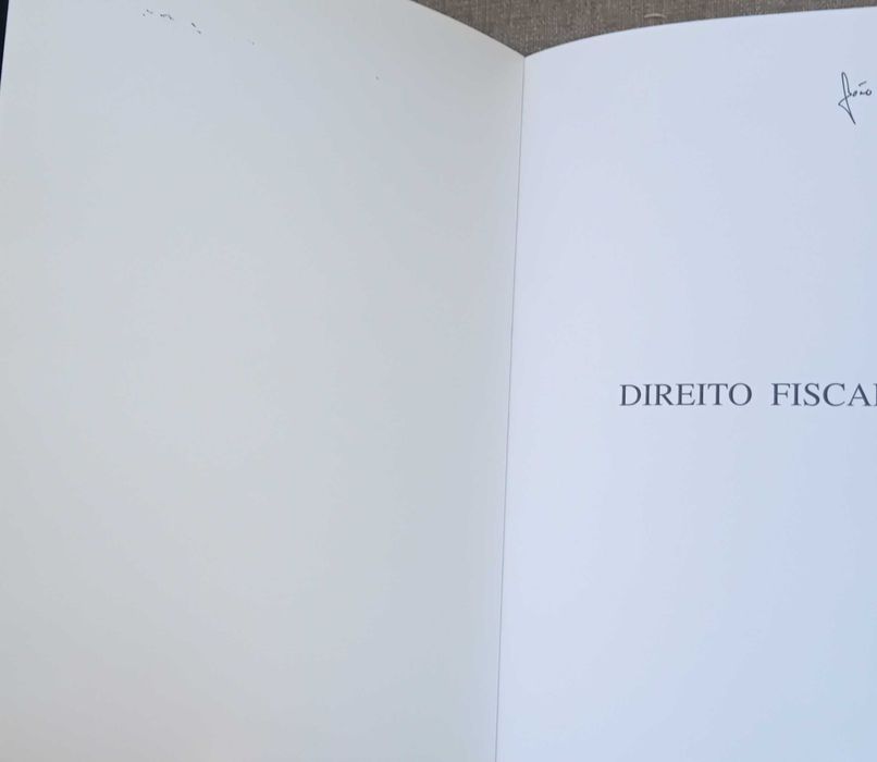 Livro "Direito Fiscal"