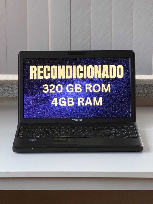 Portátil recondicionado 4GB RAM 320 GB HDD