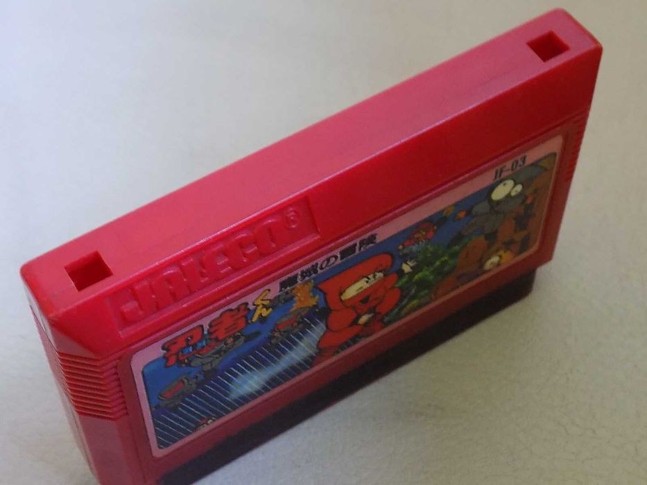 Ninja-kun Majō no Bōken Nintendo Famicom -oryginalny kartridż z nową e
