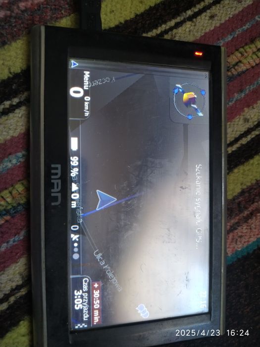 GPS Manta z mapami