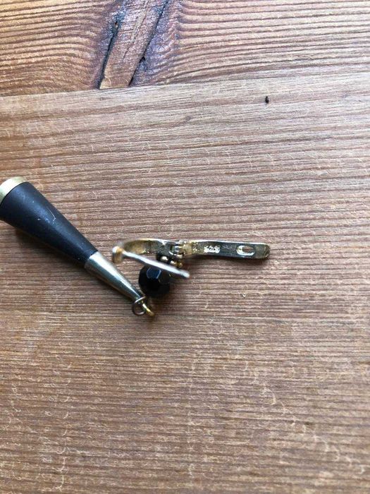 Сережки з агатом+срібло