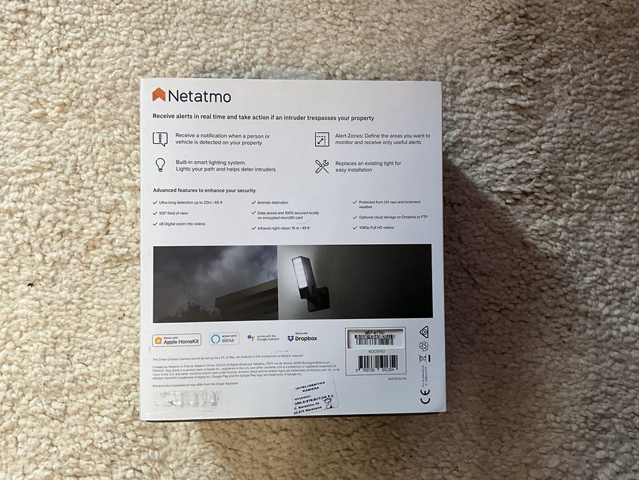 Netatmo Kamera Zewnętrzna