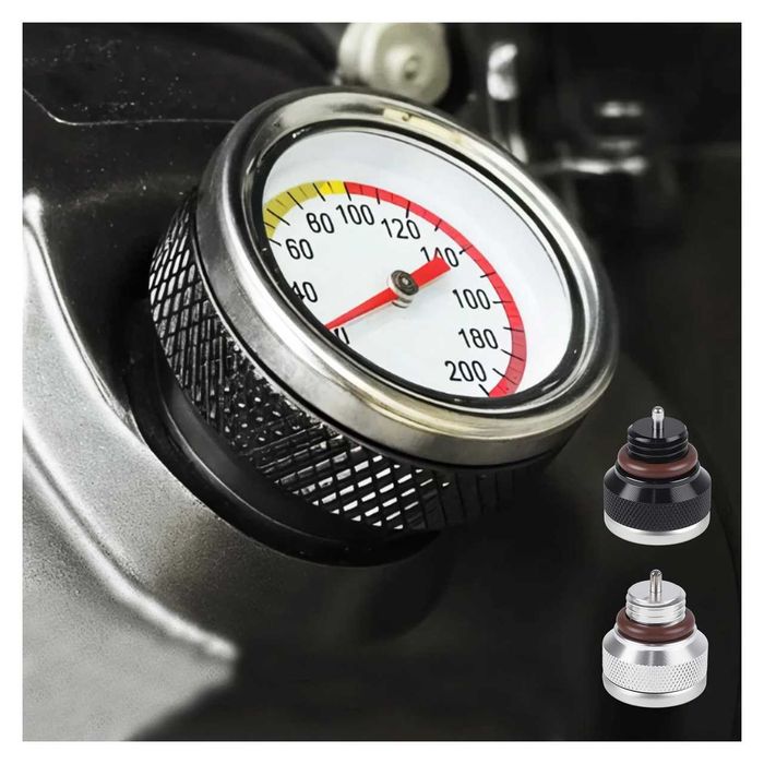Tampa de Depósito com Termómetro de Óleo 0-200°C M20x2.5 para Moto