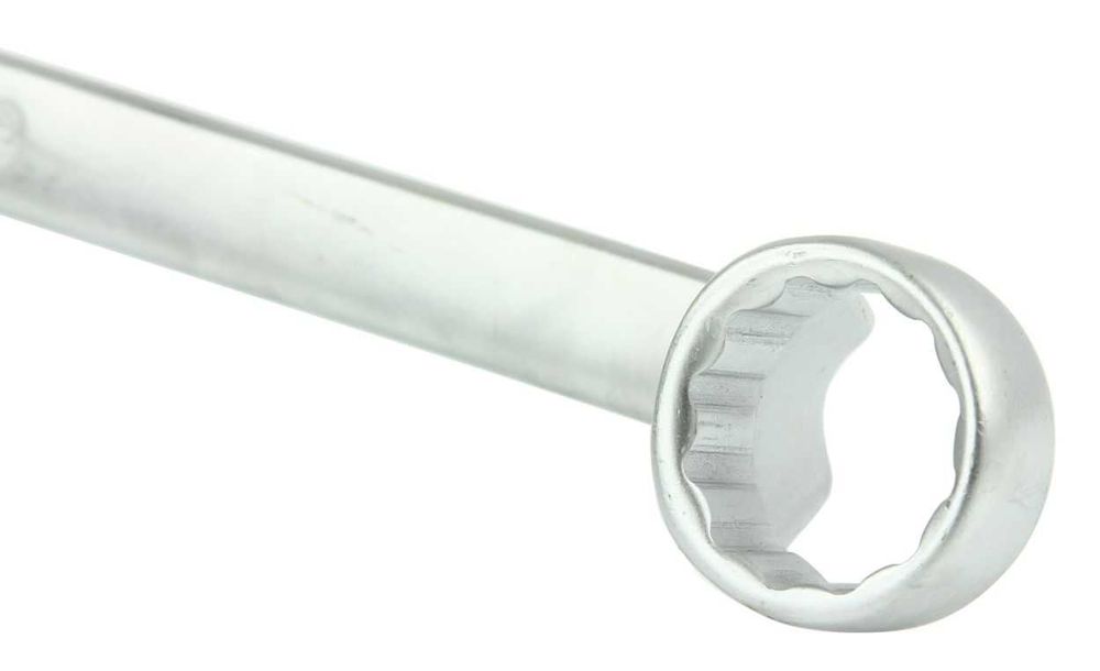 Klucze oczkowo odgięte  12 elementów 6-32 mm satyna komplet