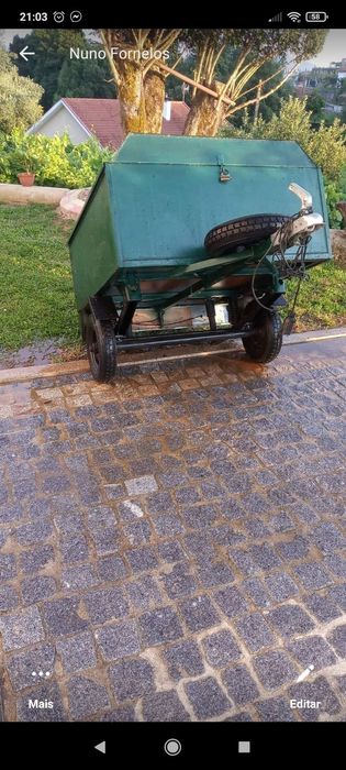 Reboque de carro para caça