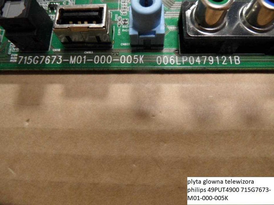 plyta glowna telewizora philips 49PUT4900