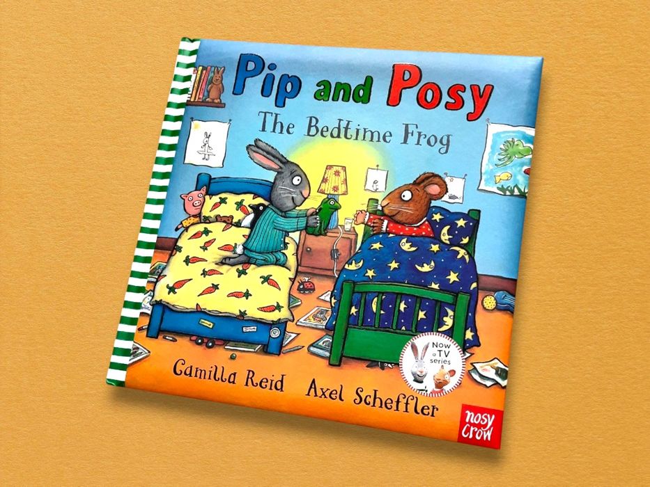 Axel Scheffler Pip and Posy The Bedtime Frog książka po angielsku