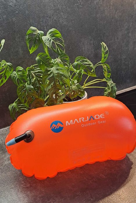 Bojka asekuracyjna do pływania dmuchana 40cm - expresowa wysyłka