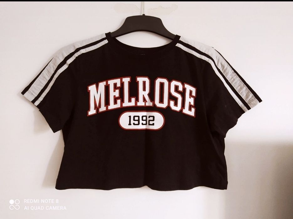 Krótki t shirt koszulka Terranova rozmiar XS S