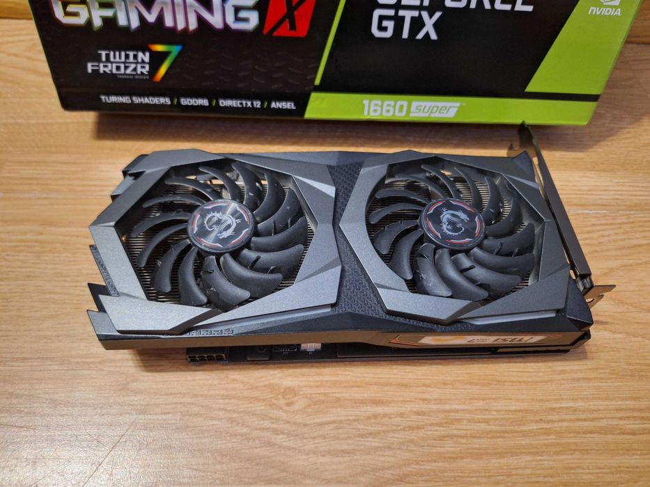 Karta Graficzna GeForce Msi GTX 1660 Super Gaming X