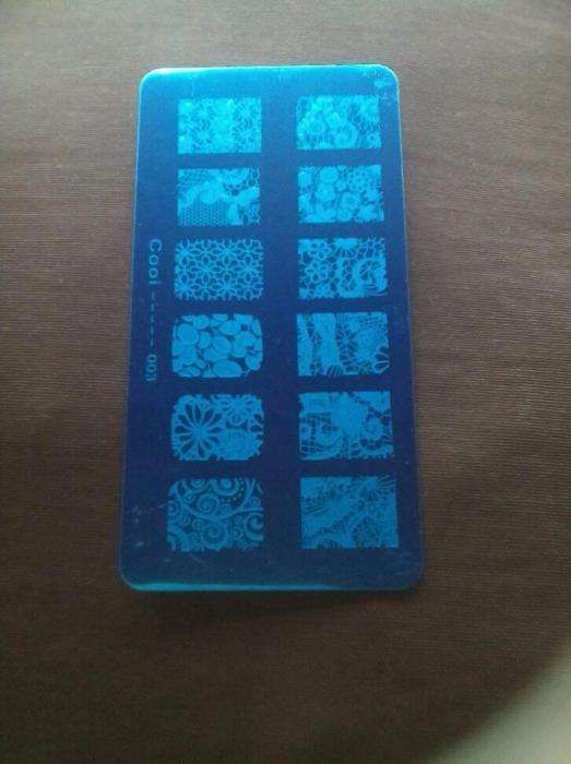 Placas para carimbar novas