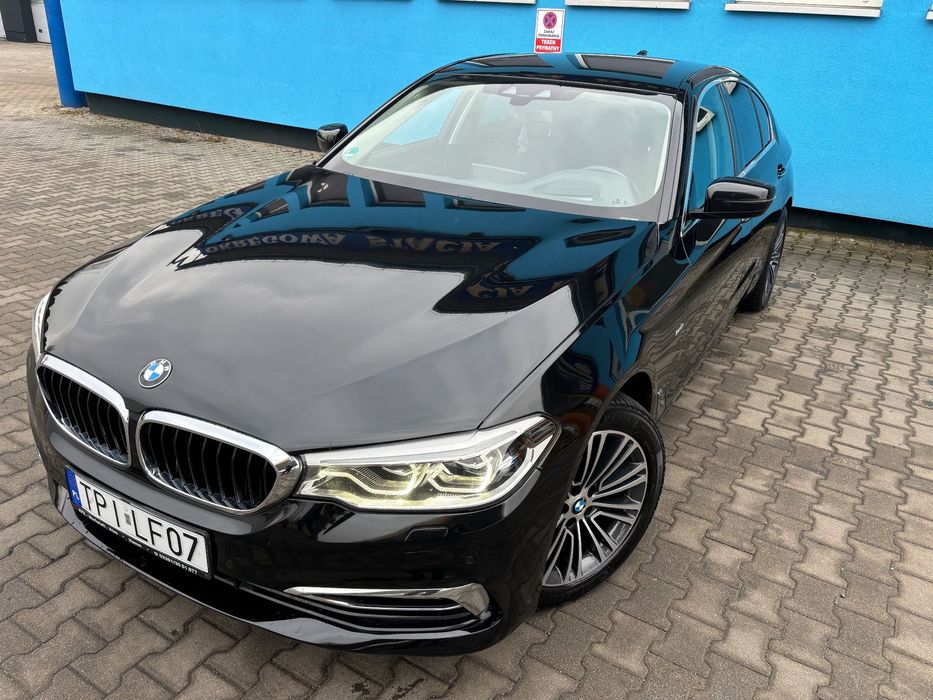 BMW Seria 5 2 0 dA Luxury Line skóra navi profesional alufelgi fv23%