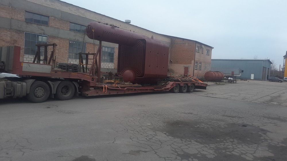 Тягач з тралом передній заїзд