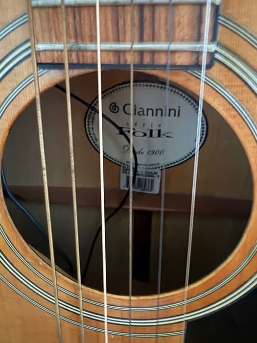 Guitarra / Violão Folk Giannini (Made in Brazil - 2004)