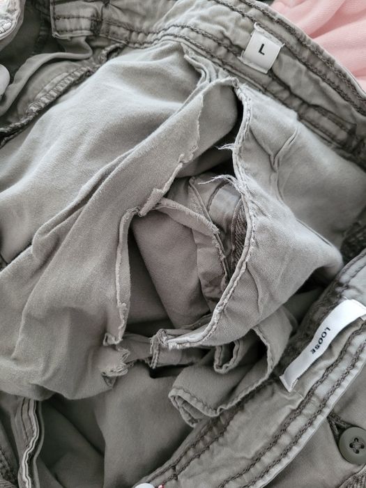 L Jack&Jones loose szorty spodenki męskie oliwka bawełniane
Używane od