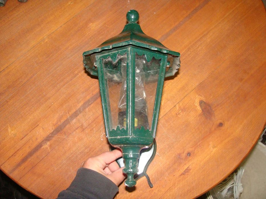 Candeeiro de Parede Verde