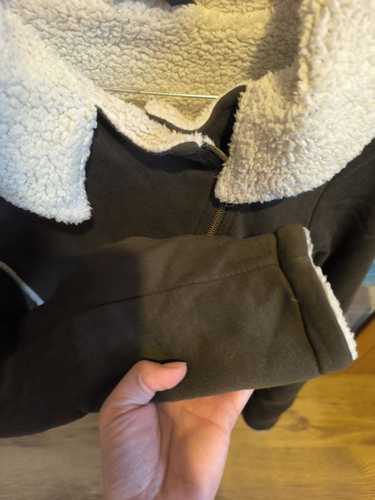 kożuszek góralski kożuch kurtka futerko brązowa strój góralski folk 38