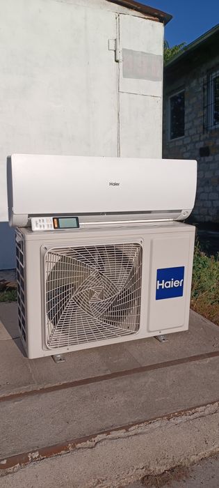 Кондиционер  Haier бу инверторный премиум сегмента  на 35 м2.  тепловой насос