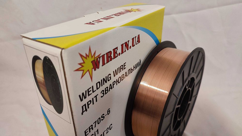 Проволока сварочная Дріт зварювальний G4Si1 ER70S-6 Св-08Г2С 0,8-5,0мм