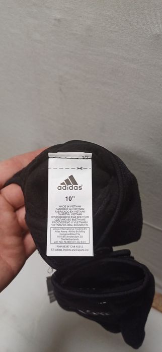 luvas novas adidas tamanho 10"