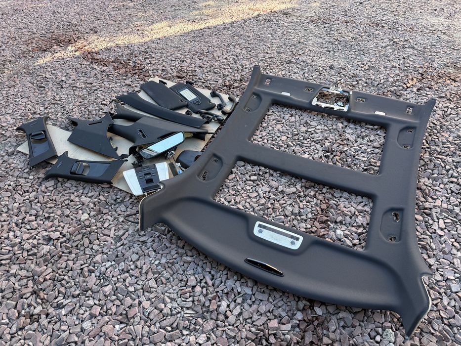 Потолок чорний под панораму W204 C-class Мерседес