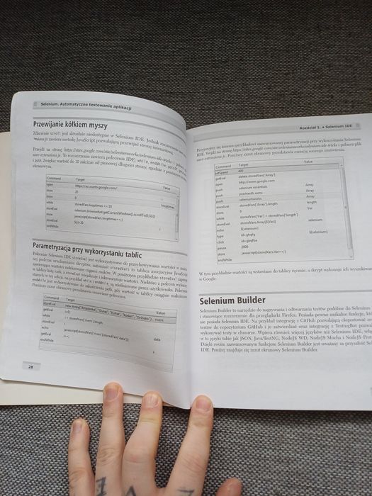 Książka Selenium Automatyczne testowanie aplikacji