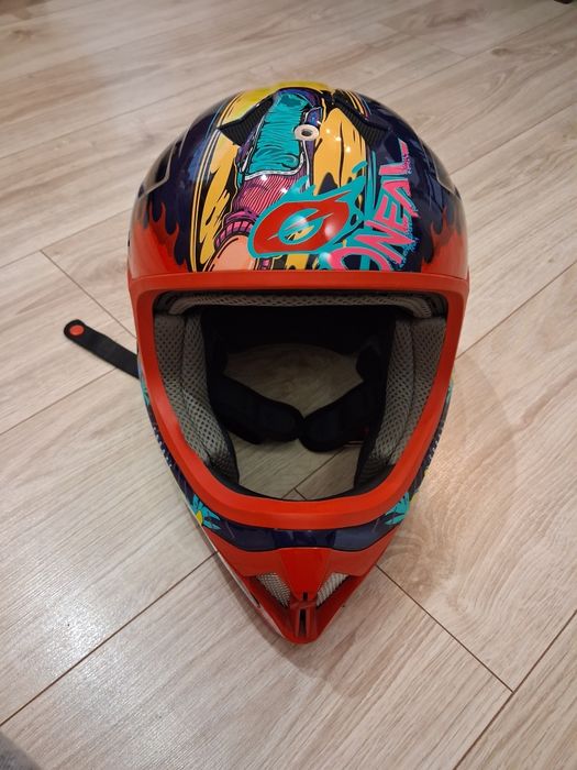 Kask szczękowy mtb downhill o'neal sonus