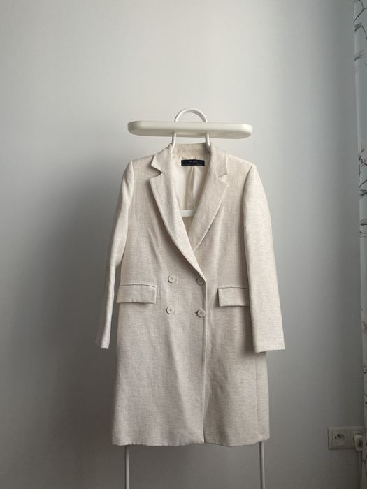 Zara płaszcz damski elegancki