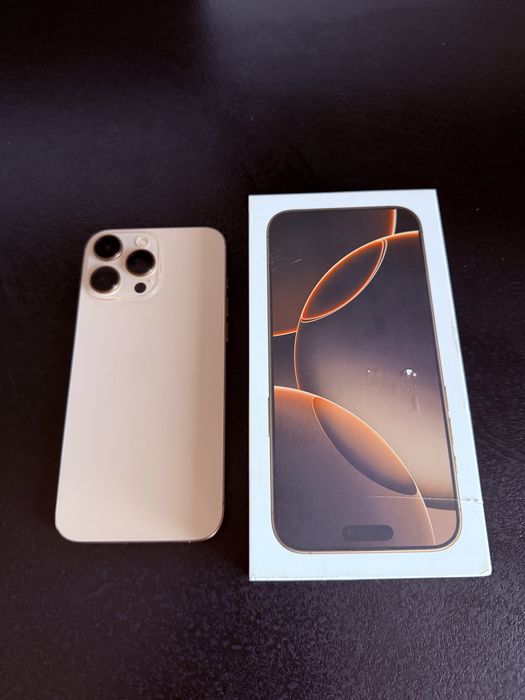 Iphone 16 pro max 512 gb tytan pustynny