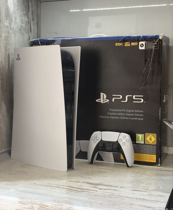 sony playstation 5 digital edition 825gb - купить приставки - Цена