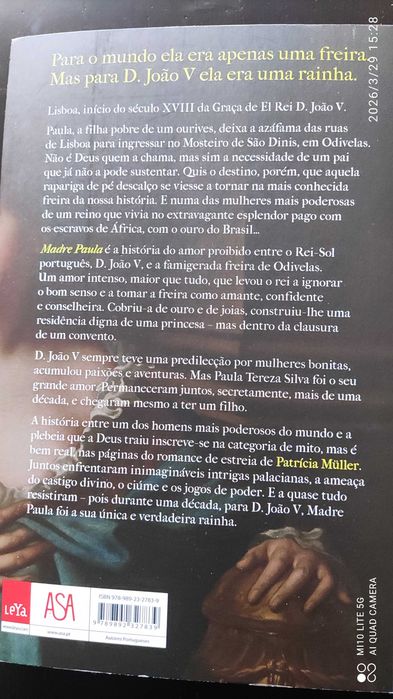 Madre Paula - Patrícia Muller - portes grátis