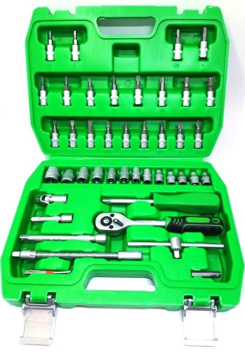 Набор инструментов 46 единиц. трещотка 1/4