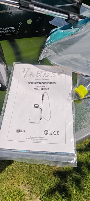 OPRYSKIWACZ Akumulatorowy Plecakowy 18V 2Ah VANDER
