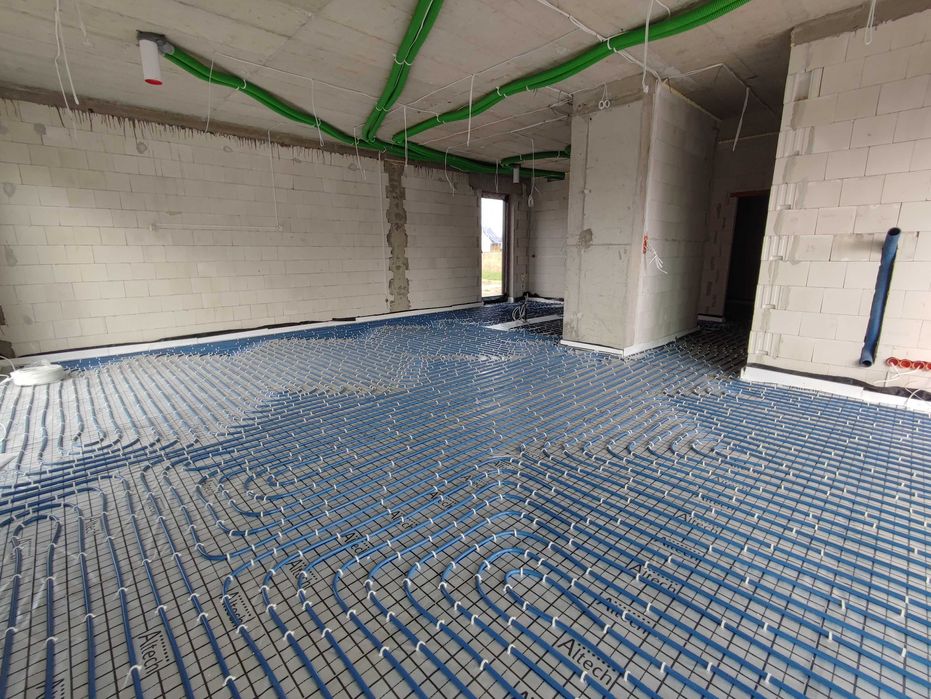 MIXOKRET Wylewki maszynowe Posadzki betonowe Ogrzewanie podłogowe