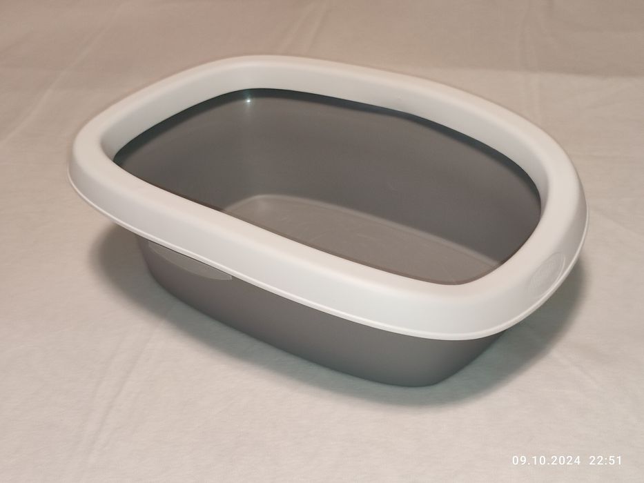 Туалет для кішок Stefanplast Sprint 10 43 x 31 x 14 см Сірий